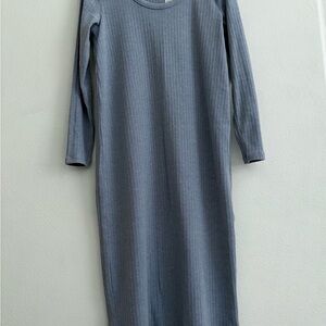 GAP Outlet Long Sleeve Ribbed Dress Women’s SP